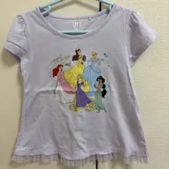 【未着用】UNIQLO Disney Princess Tシャツ 110