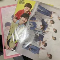 なにわ男子　パンフレット・クリアファイルセット