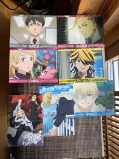 東京リベンジャーズ　東リベ　A6クリアファイル7枚