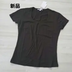 新品　未使用　マニックス　ブラウン　Tシャツ　ストレッチ　レディース　Sのサムネイル
