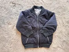 zara◯ バックスバニーリバーシブルブルゾンキルティングMA-1