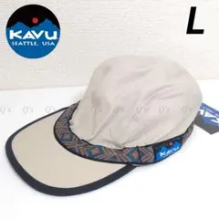KAVU カブー ストラップキャップ キャンバス ストーン 新品 L