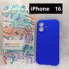 【新品】iPhone 16 ケース　ブルー