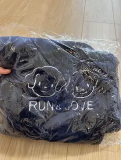 RUN&LOVE ブランケット ネイビー