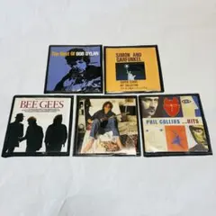 ベスト盤　ジョンレノン　ビージーズ　ボブディラン　他2枚　計5枚セット