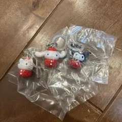 サンリオ★いちごめじるしアクセサリー★キティ★クロミ★シナモロール★3個セット