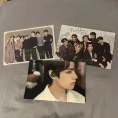 BTS V テテ 生写真 memories 2019 グリーティングカード