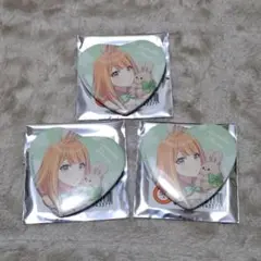 学園アイドルマスター 学マス GiGO ハート缶バッジ 清夏