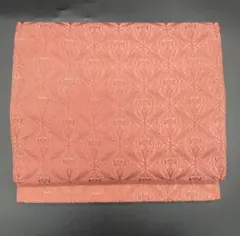 高級 正絹 袋帯 礼装 フォーマル 洒落帯　亀甲柄　華文様　307