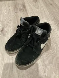 NIKE スキート2 ミッドレザー 26.5cm 黒 654488-012
