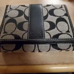 COACH 二つ折り財布 オリジナルモノグラム