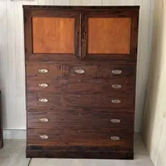 アンティーク　和箪笥　整理ダンス　チェスト　レストア済み