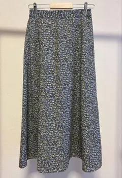 【chocol raffine robe】花柄ロングスカート サイズF