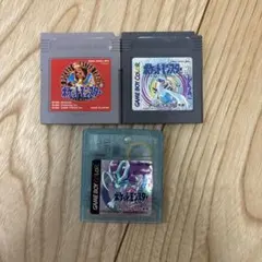 浮*き様 ポケモン ゲームボーイソフト ポケモン3点セット