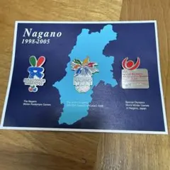 長野オリンピック　ピンバッジ