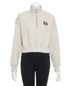 NIKE Lサイズ オーバーサイズド ハーフジップ フリース スウェット