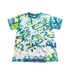 80sOLDadidas タイダイ柄 長袖カットソー M-L - メルカリ