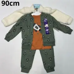 Pekkle 4点セット　コストコ　24M パジャマ　ボアパーカー 90