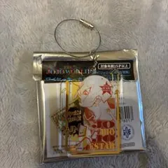THE★JOJO WORLD限定 ジョディオ・ジョースター ワイヤーキーホルダー
