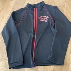 キッズ ラッシュガード 160cm フロントジップ
