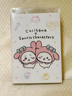 ちいかわ×サンリオキャラクターズ パタパタメモ