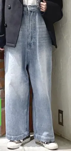 niko and ...JEANS ワイドパンツ　Mサイズ