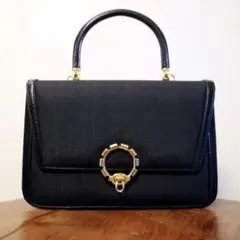 美品 ホースヘア 2way ワンショルダー ハンドバッグ