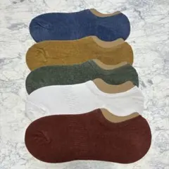 脱げない靴下 ソックス メンズ 夏用 5足セット