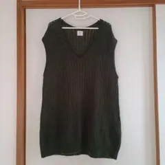 Kurihara Harumi ノースリーブセーター