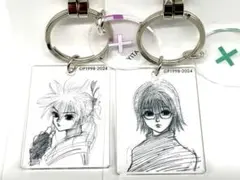 HUNTER×HUNTER クリアベースキーホルダー　マチ　シズク
