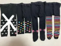 ミキハウス ホットビスケッツ DOUBLE.B レギンスタイツ3点セット80cm