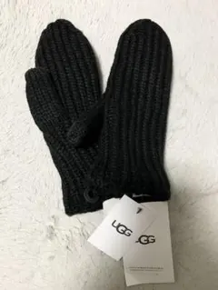 新品 UGG ミトン 手袋　ブラック