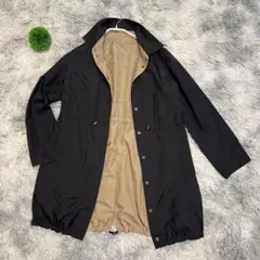 ✨GEORGES RECH✨サイズ36(S) 黒のロングコート（ウエスト調整可）