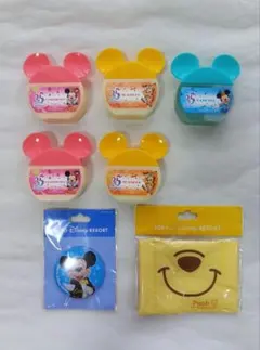 【未使用】アンバサダーホテル アメニティ 35周年記念 缶バッチ マスク