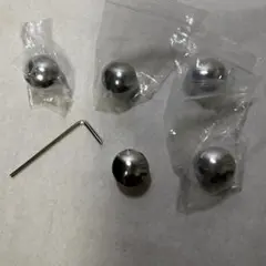 エレキギター・ベース用 コントロールノブ 5個セット 新品 レンチ付のサムネイル