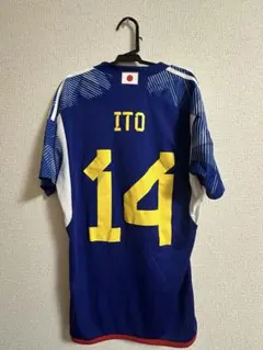 正規品】日本代表 2022 away 伊東純也 - メルカリ