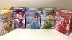 五等分の花嫁　フィギュア　5点　コンプリート　セット