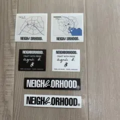 非売品　NEIGHBORHOOD × agnes b. ステッカー　フルコンプのサムネイル