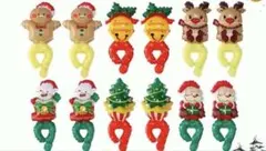 12個セット クリスマスブレスレット風バルーン