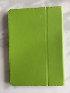 グリーン iPadケース スタンド機能付き