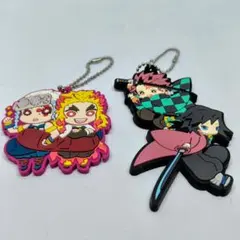 鬼滅の刃キャラばんラバーマスコット陸ノ型・バディコレラバーストラップ