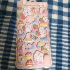ぷにぷにアニマルシール　PP Sticker うさぎ