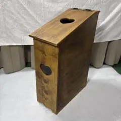 アメリカンカントリー家具 カントリーハート 卓上ダストBOX ハート