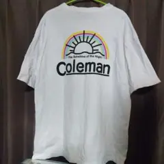 coleman　バックプリント　オーバーサイズTシャツ　M 訳あり