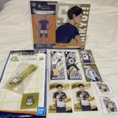 ハイキュー!! 木兎 赤葦 アクスタ、ハーフタオルetcセット