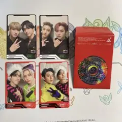 Stray Kids MANIAC Oddinary ユニットトレカ 4枚セット