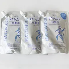 ハトムギ化粧水 詰め替え用 500ml 3袋セットのサムネイル
