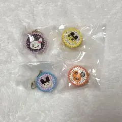 【匿名配送】たまごっち 手作りおやつチャーム 平成女児チョコ　4種セット