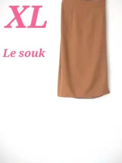 Le souk タイトスカート テラコッタ XLサイズ 美ライン　大人エレガントのサムネイル