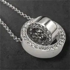 SWAROVSKI ネックレス シルバー ラインストーン 40cm 98